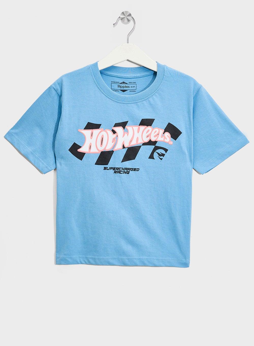 Boys Oversized Printed Drop Shoulder T-Shirt - Image 1