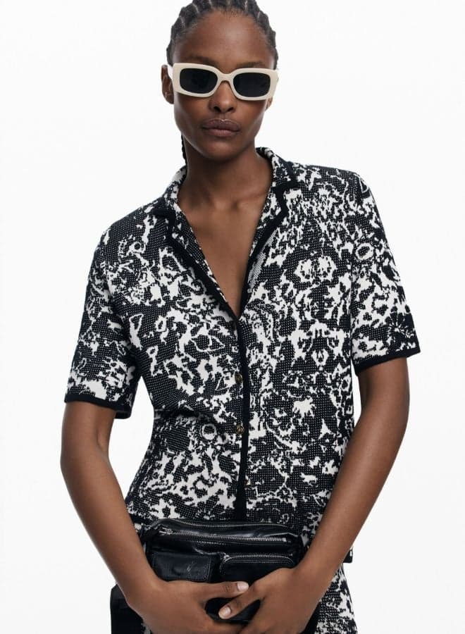 Bandana Print Cotton Shirt 25Swcfx0 2000 - Image 1