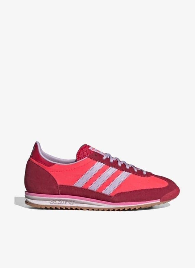 SL 72 OG W Red Leather Lifestyle Sneakers - Image 1