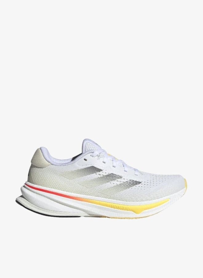 Supernova Rise W White Performance Running Shoes - Image 1