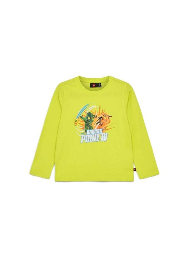 LEGO LWTANO 130 Yellow Long Sleeve T-Shirt - Image 1