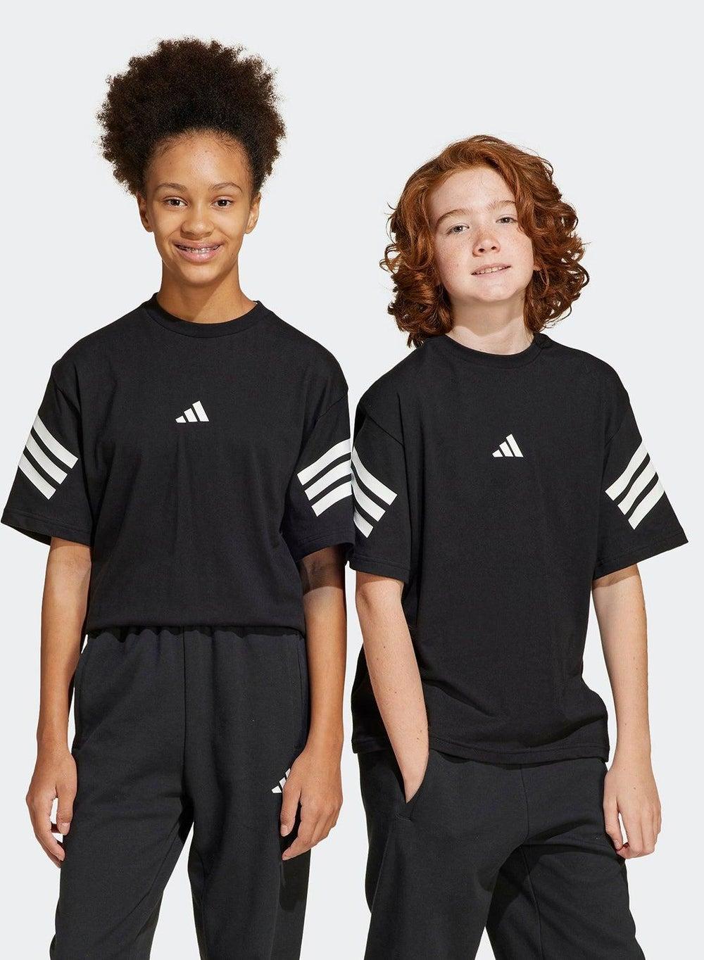 Future Icons 3 Stripes Cotton T-Shirt - Image 1