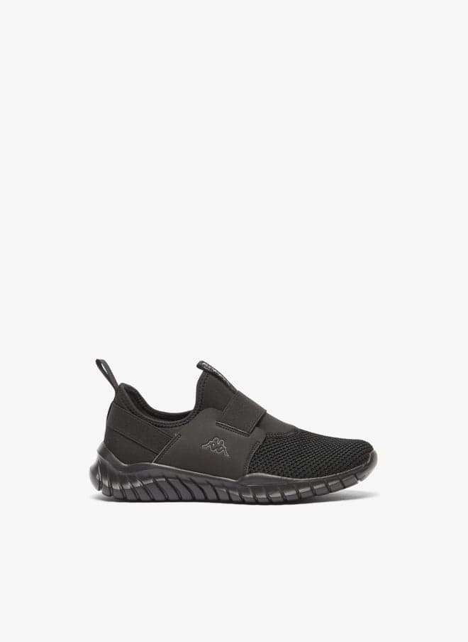 Boys Black Slip-On Sports Sneakers 22Yk636 Bp - Image 1