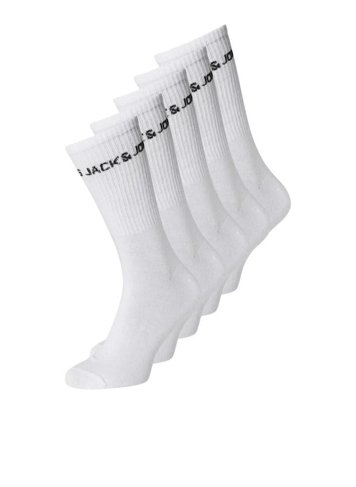 Youth 5 Pack Premium Logo Tennis Socks - Image 1