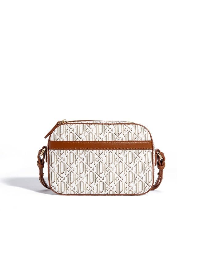 All Day Monogram Crossbody Bag Beige - Image 1