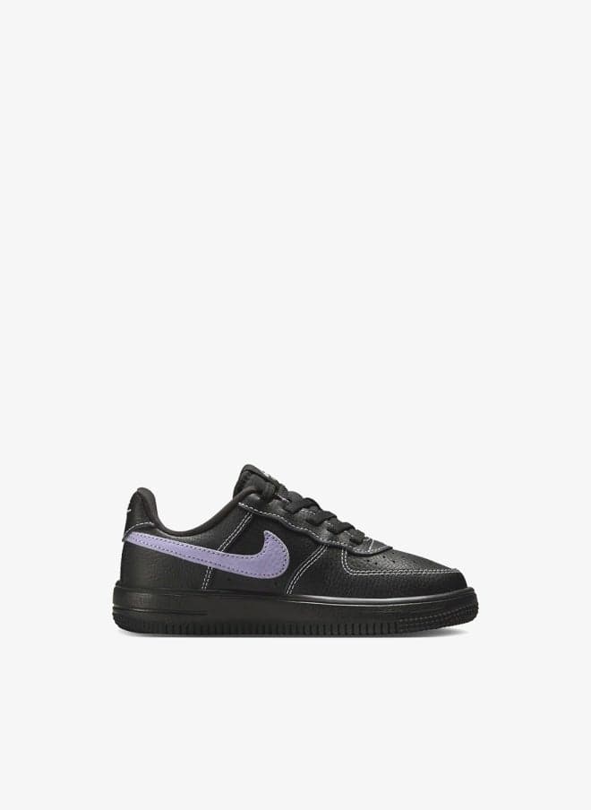 Kids Force 1 Low Easyon LV8 Bold Leather Sneakers - Image 1