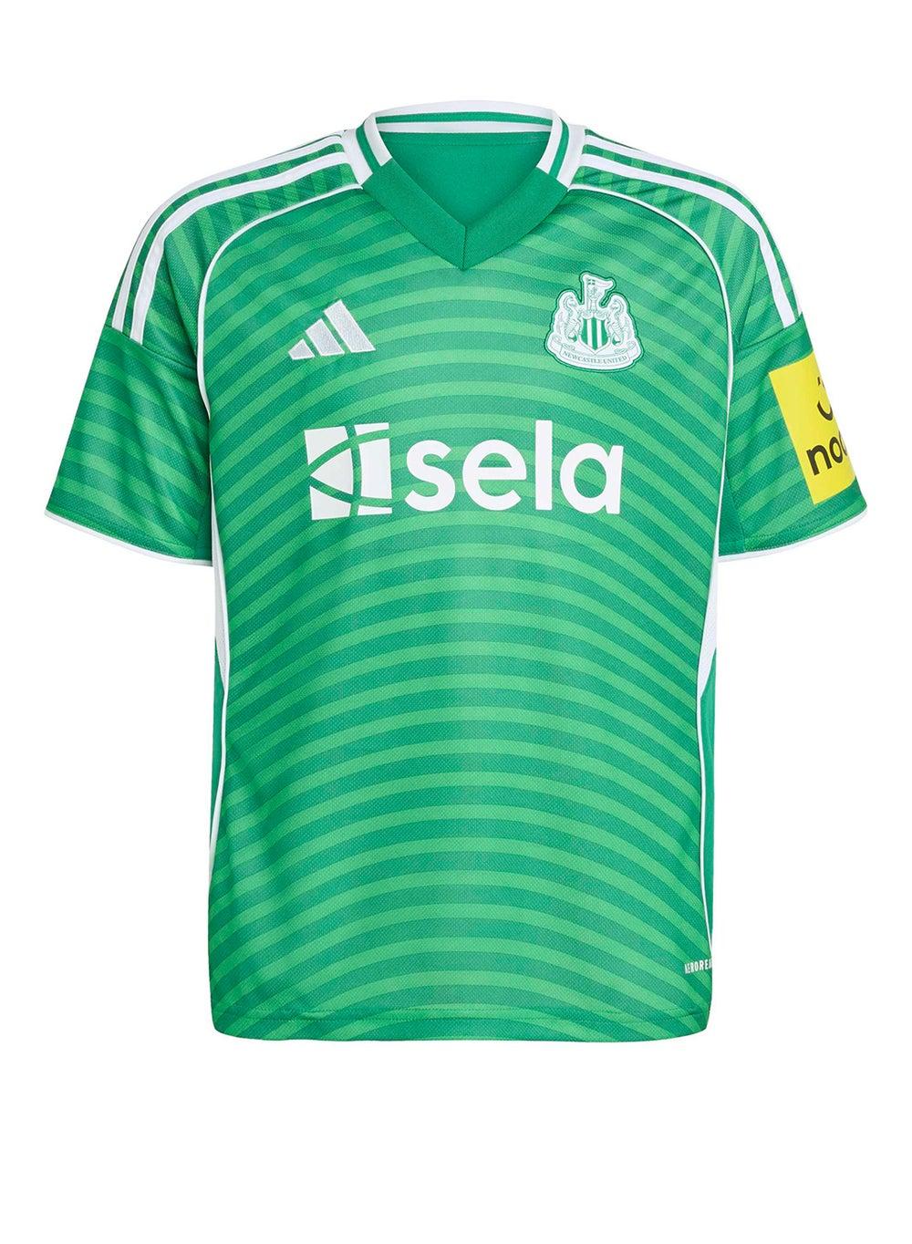 Kids Newcastle United FC 25/26 Away Jersey Green - Image 1