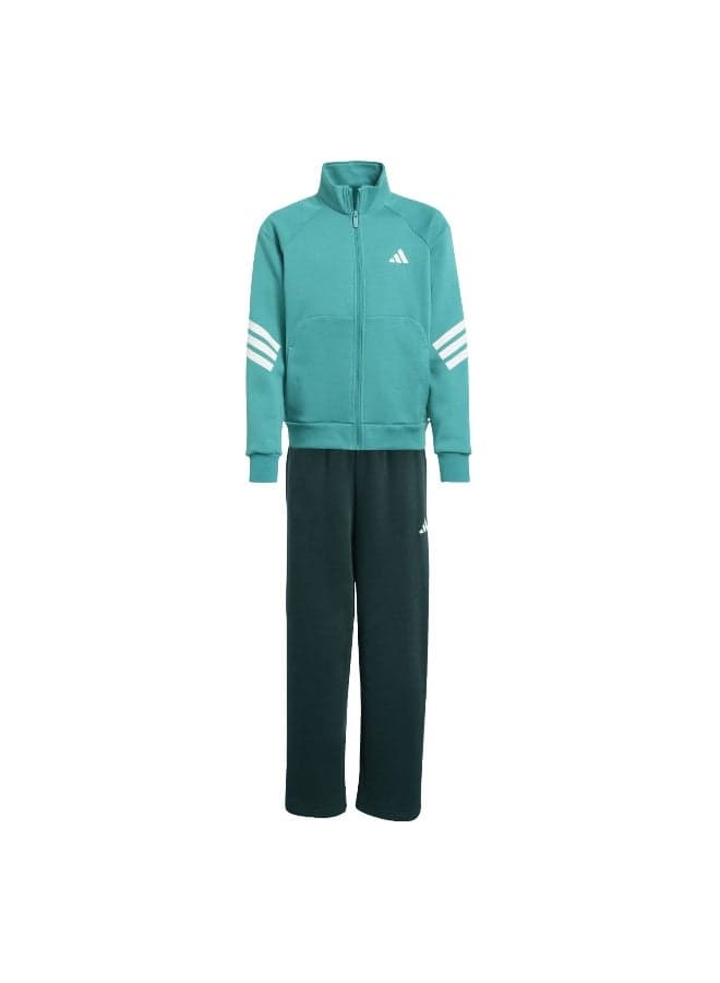 Future Icons 3 Stripes Half Zip Tracksuit - Image 1