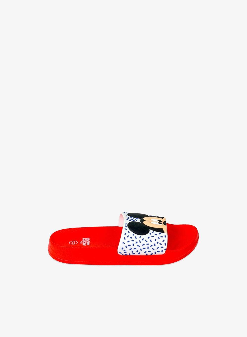 Disney Mickey Kids Red Everyday Slides - Image 1