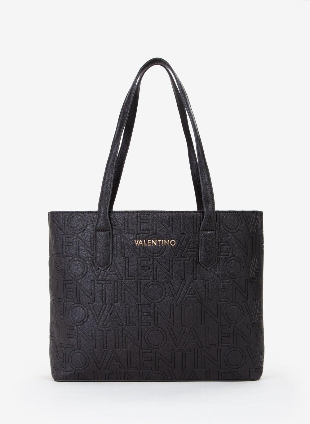 PANSY Monogram Black Shoulder Bag - Image 1