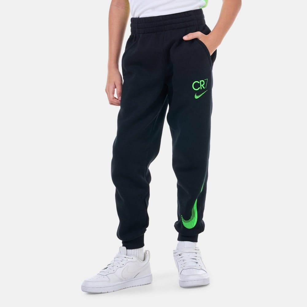 Kids' CR7 Club Fleece Sweatpants Black - Image 1