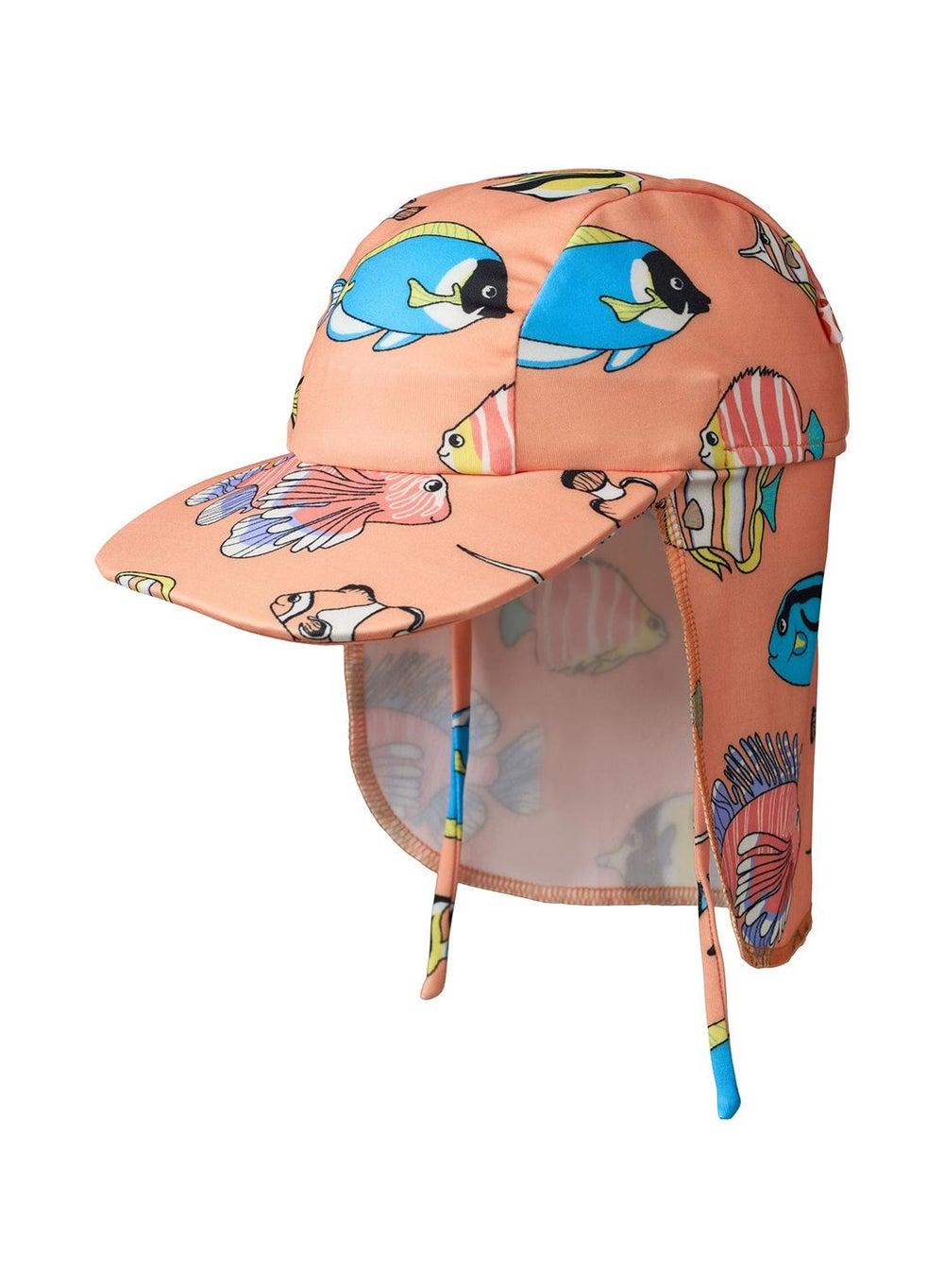 UV50 Sun Hat with Fish Print - Image 1
