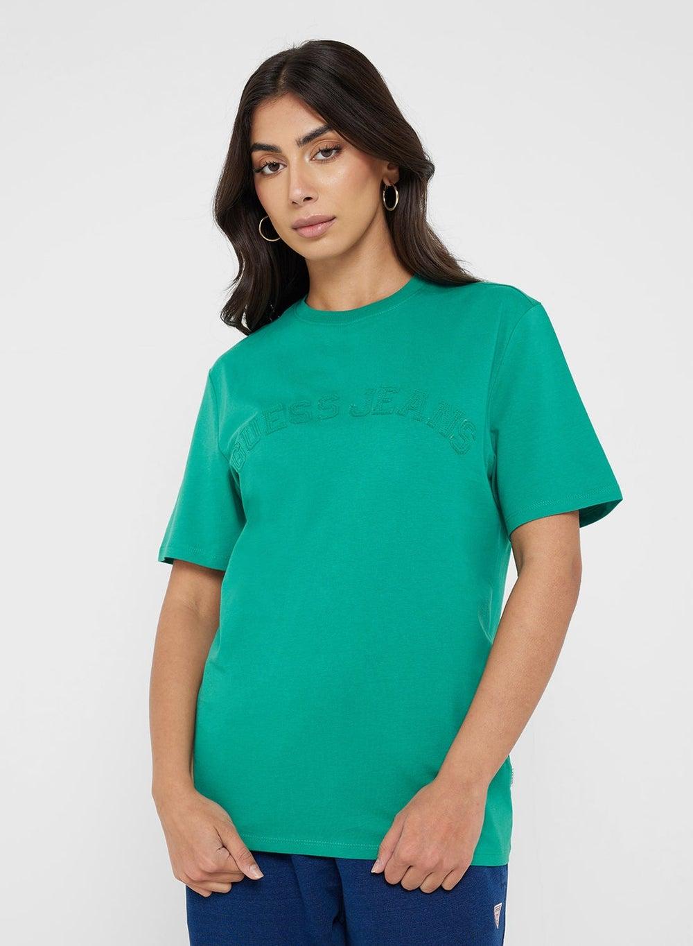 Unisex Logo Crew Neck Cotton T-Shirt M5Yi05K8Hm0 - Image 1