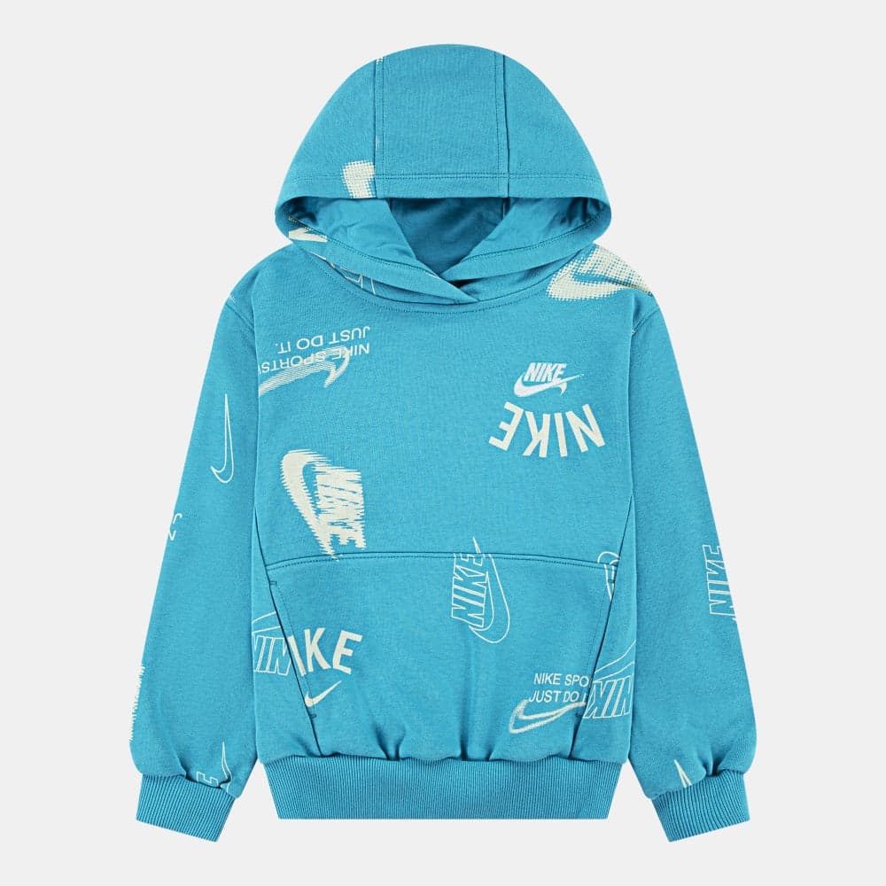 Nike Kids' Club Energy Print Hoodie Nk86N068 Ba2 - Image 1