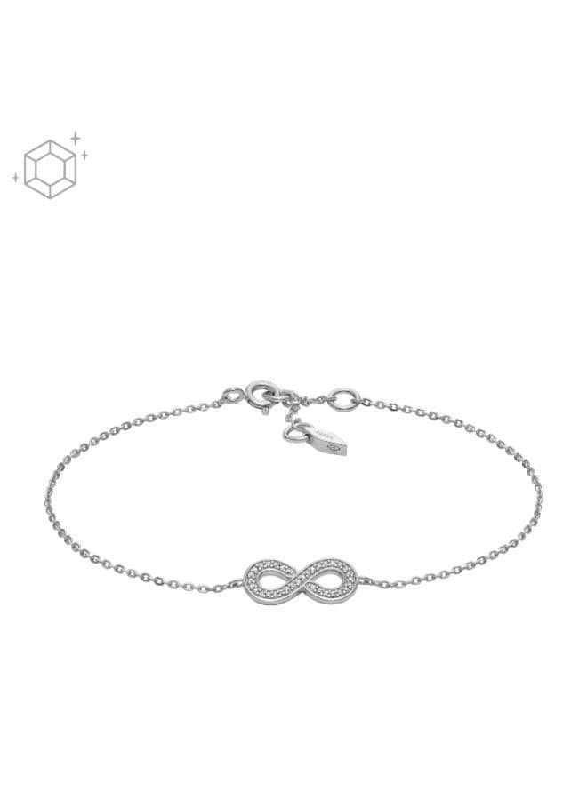 Heritage Sterling Silver Chain Bracelet Jfs00633040 - Image 1
