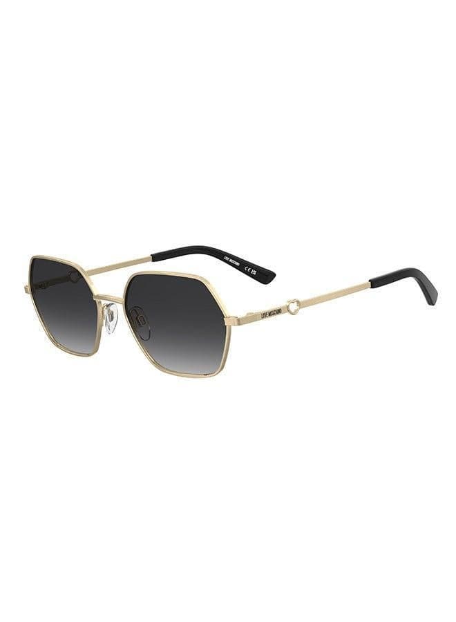 Moschino Love MOL084/S Square Sunglasses Dark Grey - Image 1