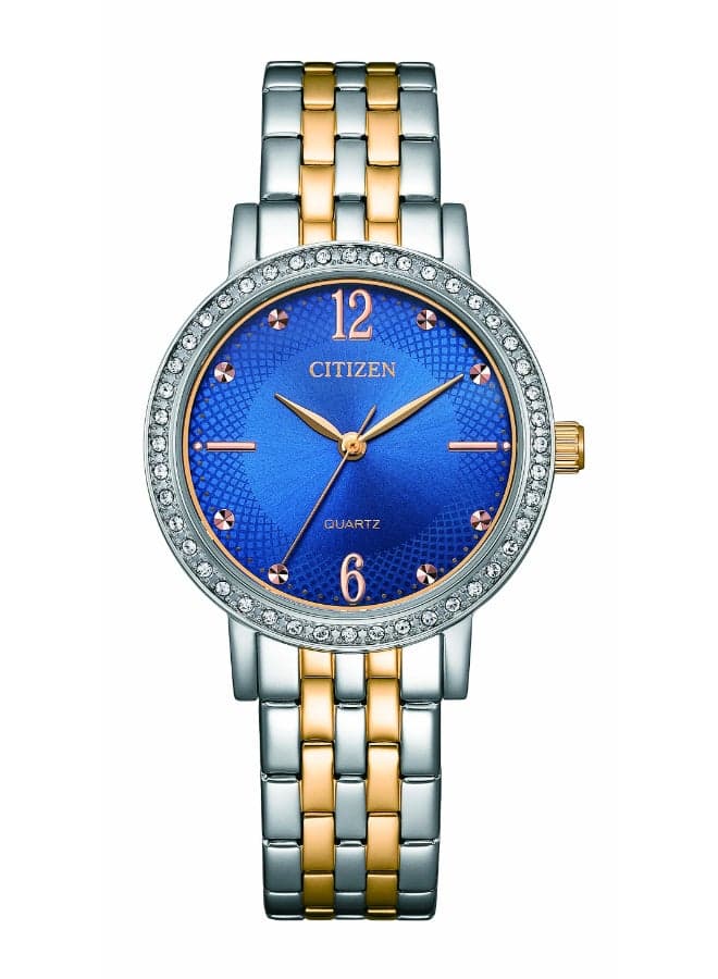EL3106-59L Two-Tone Gold Blue Dial Watch 31mm - Image 1