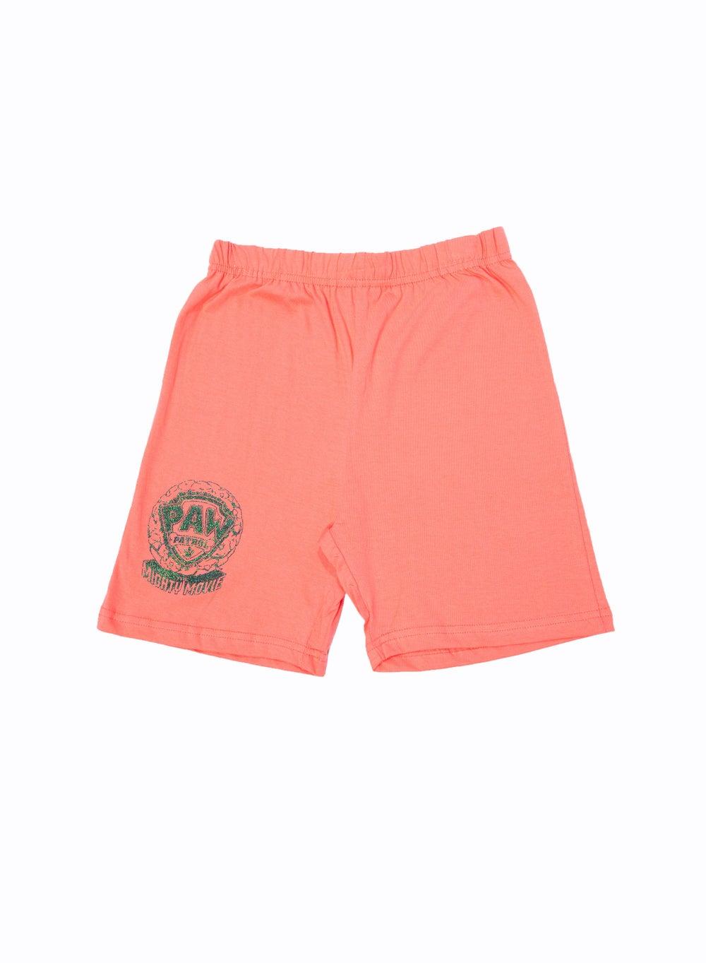 Paw Patrol Girls Multicolour Shorts - Image 1