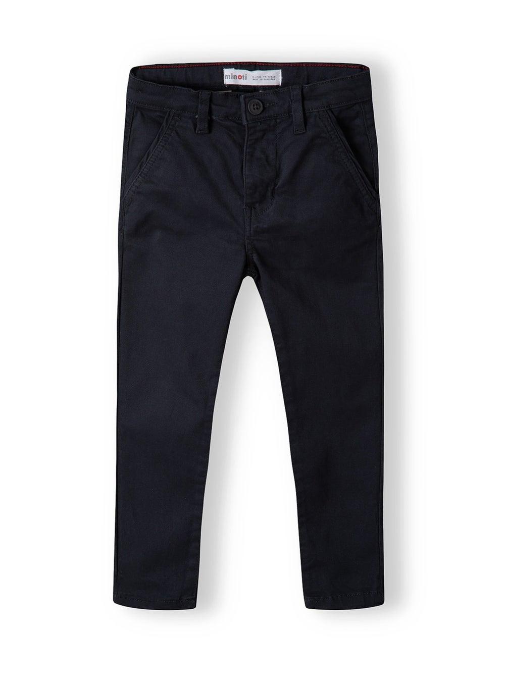 Boys Grey Chino Pants Adjustable Waistband - Image 1