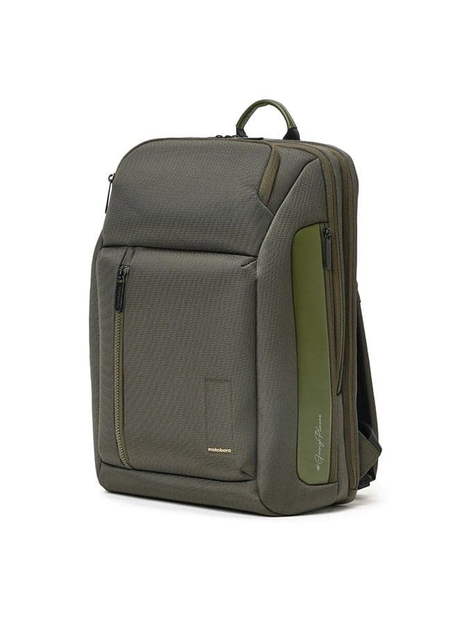 Transit Pro Backpack 24L Laptop Travel Bag Green - Image 1