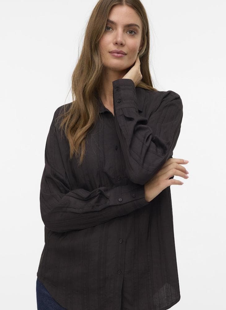 Vero Moda Vmirine Long Sleeve Shirt - Image 1