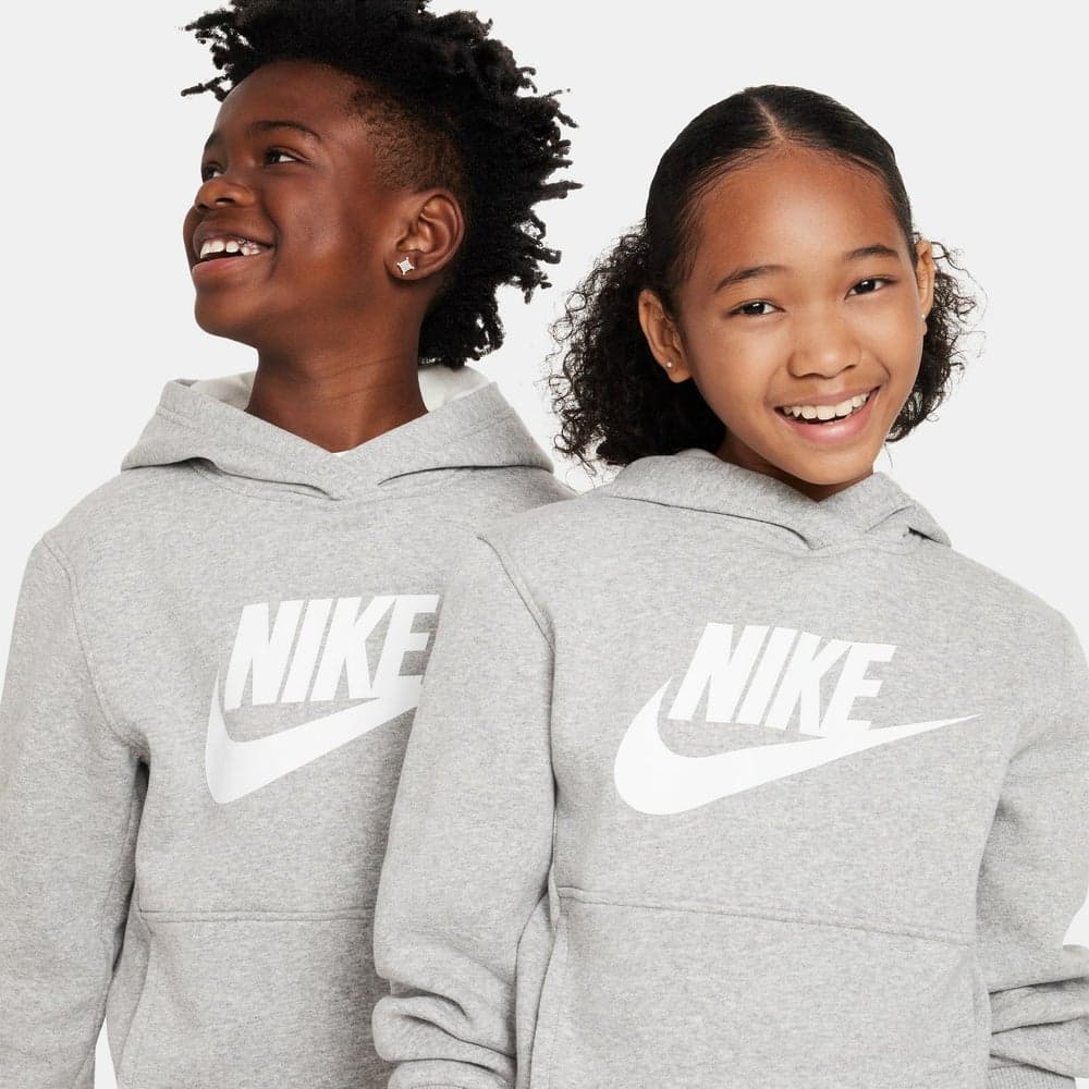 Nike Kids' Sportswear Club Hoodie Grey - Image 1