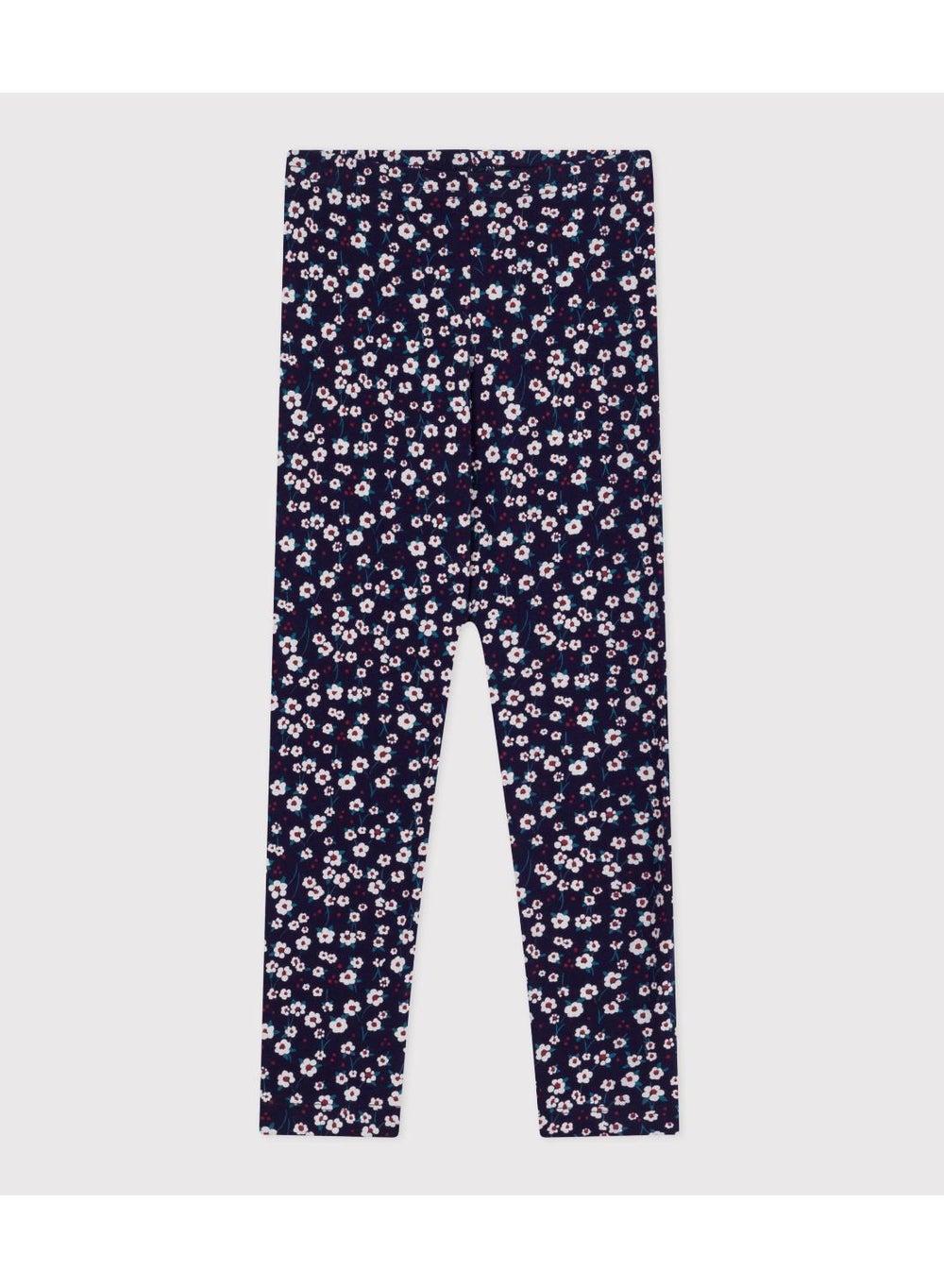 Children's Printed Cotton Leggings - Image 1