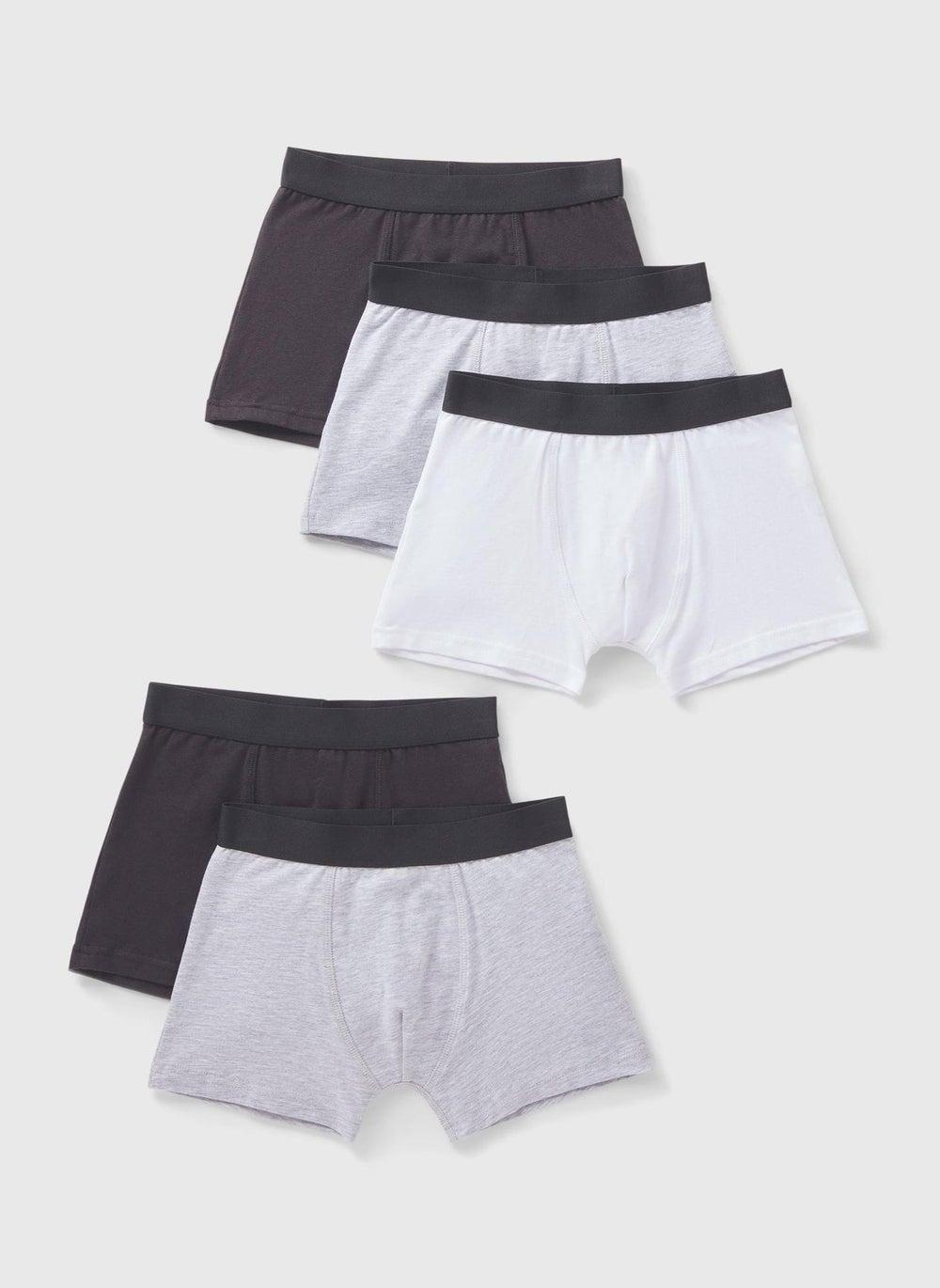 5 Pack Multicolour Boys Cotton Trunks - Image 1