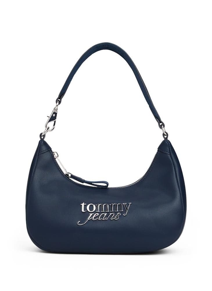 Bold Script Logo Blue Shoulder Bag AW0AW17895C1G - Image 1
