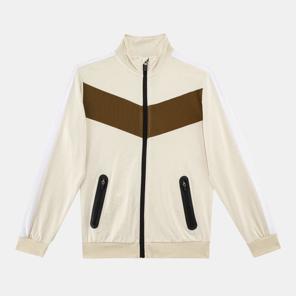 Kids' Colourblock Bomber Jacket - Image 1