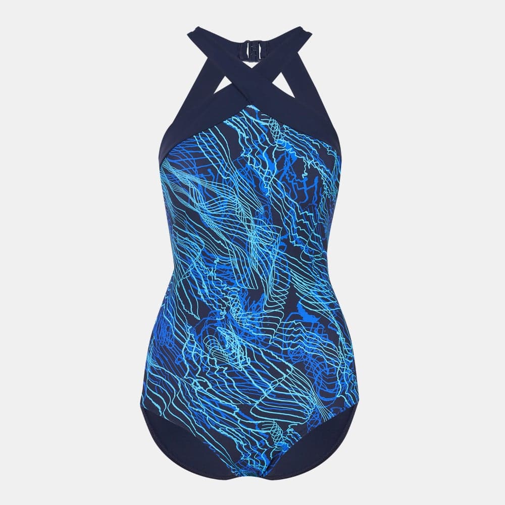 Aphrodite Printed One-Piece Swimsuit with LYCRA XTRA LIFE - Image 1