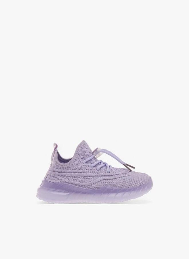 Girls Lilac Sports Sneakers 41Qx5 10454Gplilac - Image 1