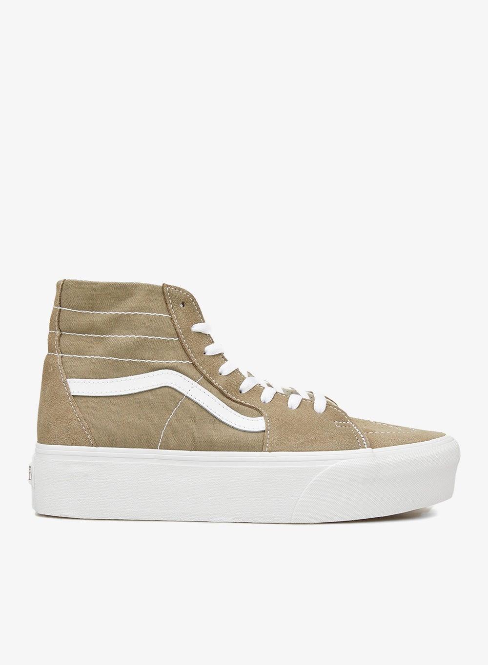 Sk8-Hi Tapered Stackform Brown Platform Sneakers - Image 1