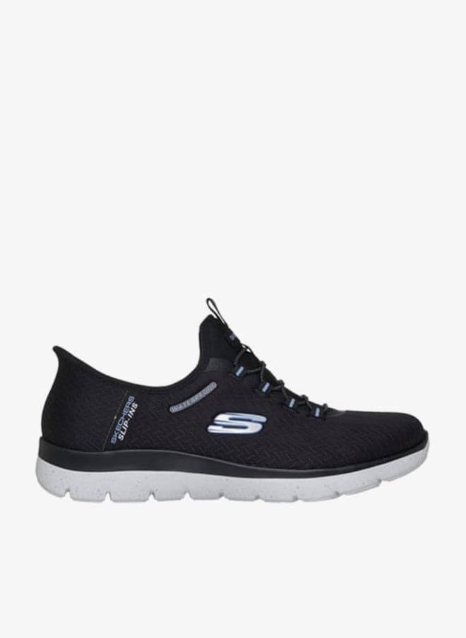 Skechers Summits 150199 Bklb Textured Lifestyle Sneakers - Image 1