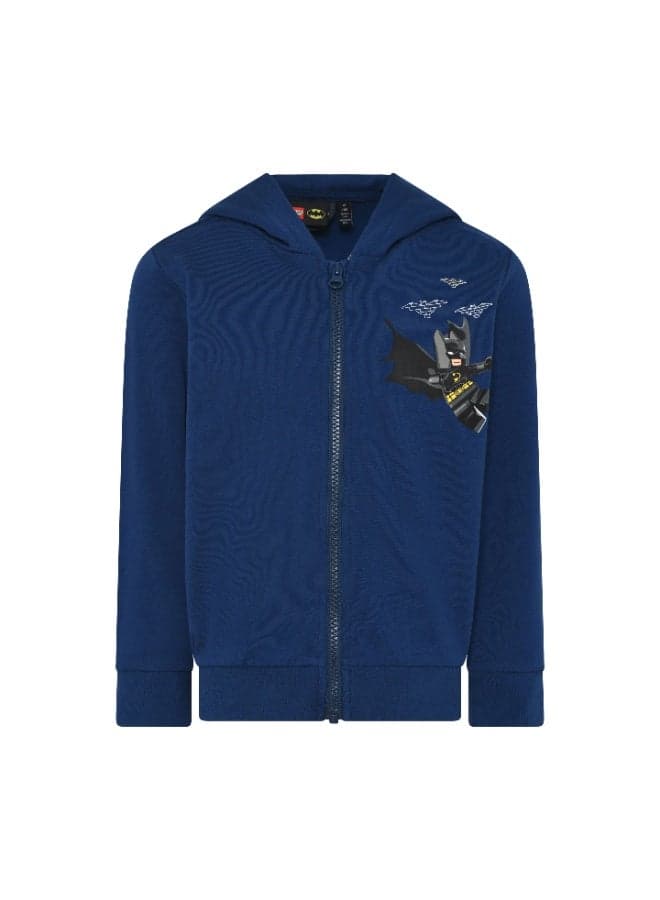 LEGO LWSTORM 611 Dark Blue Hooded Sweatshirt - Image 1