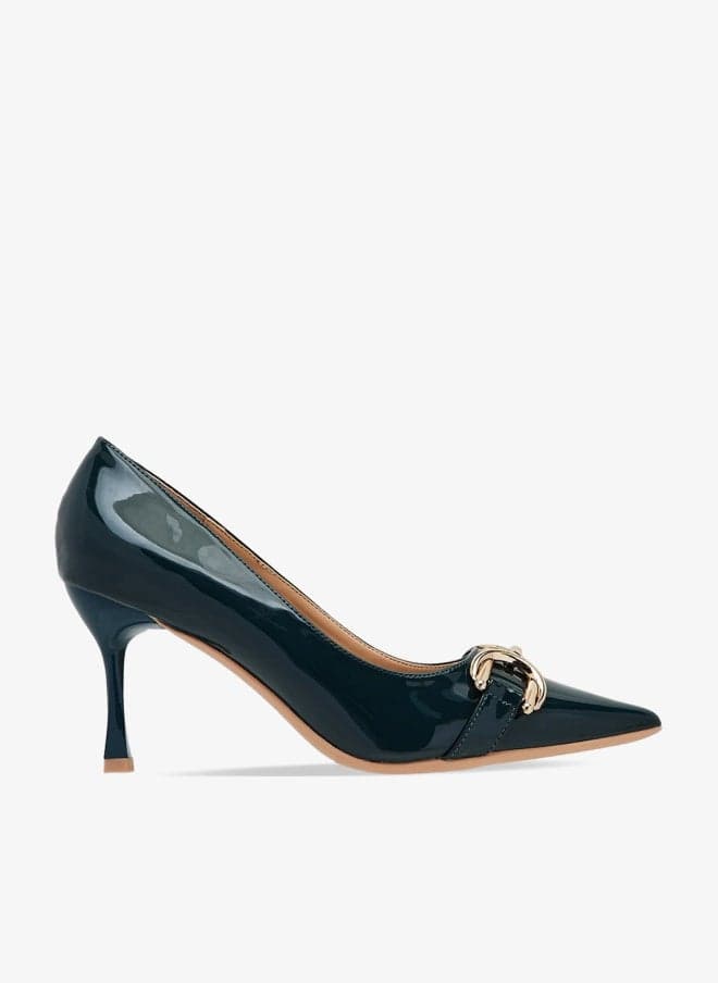 Emerald Elegance High Heeled Pump for Women - Image 1