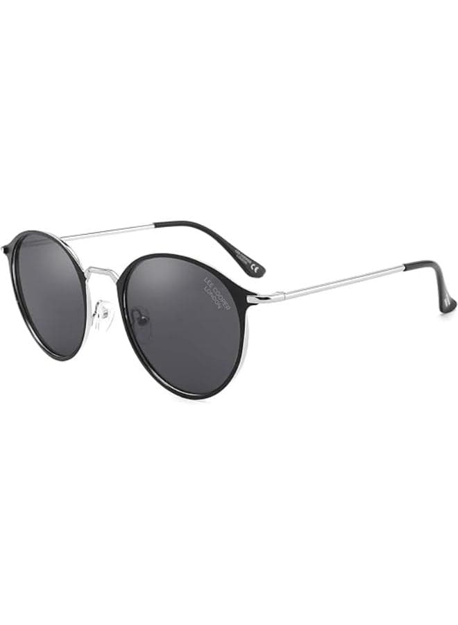 Lee Cooper LC1025C02 Gray Mirror Wayfarer Sunglasses - Image 1