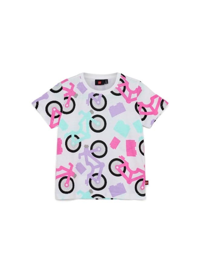 LEGO LWTANO 207 Kids White T-Shirt - Image 1