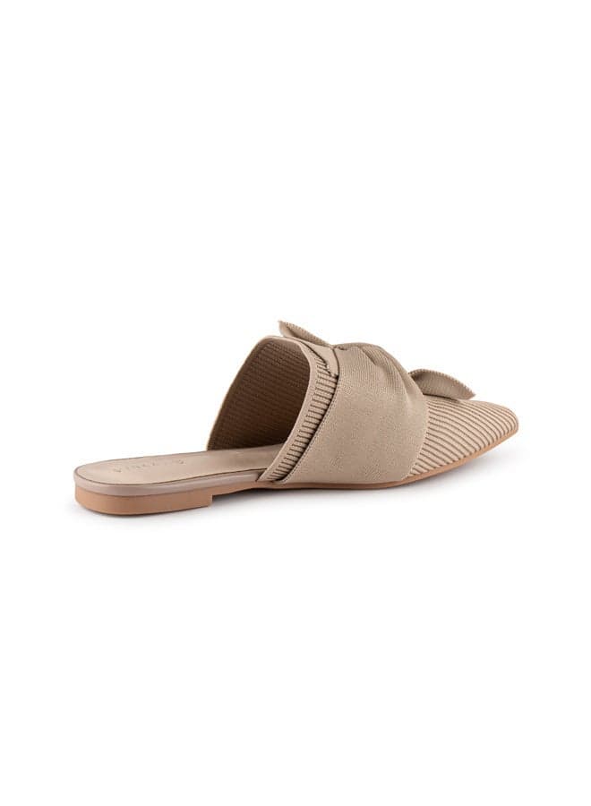 Vi20430242 Pointed Toe Low Heel Mule Sandals - Image 1