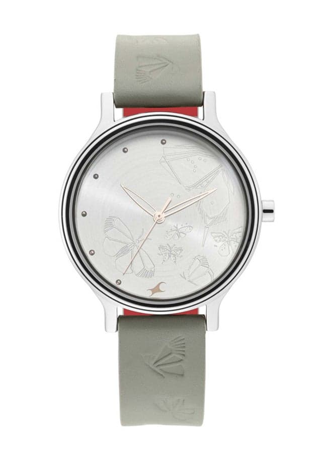Leather Analog Wrist Watch 6189SL03 - Image 1