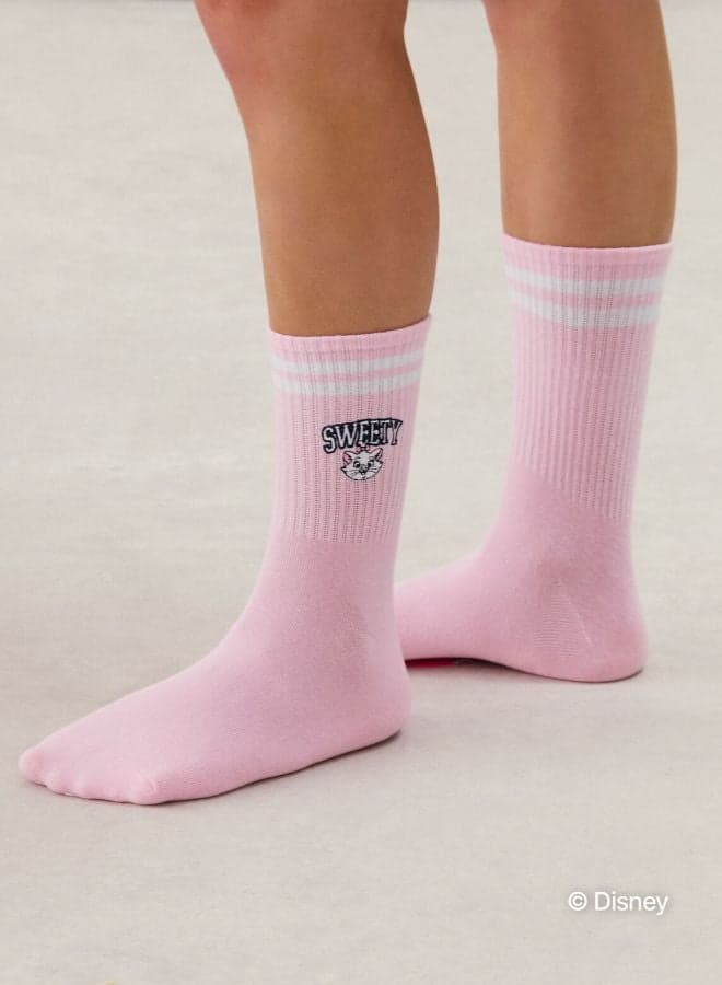 Marie Pink Women’s Luxury Soft Knit Socks 655334799 - Image 1