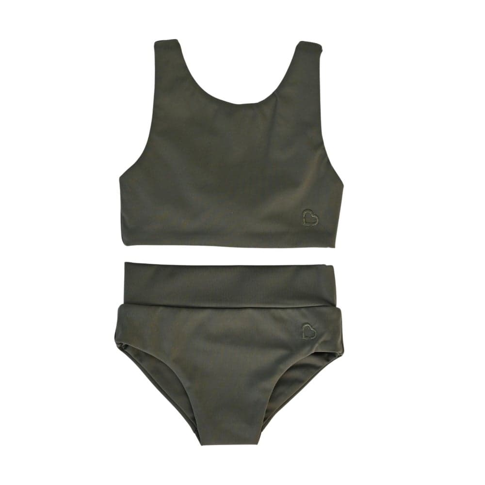 Bondi Bikini Girls Juniper High Waist Set - Image 1
