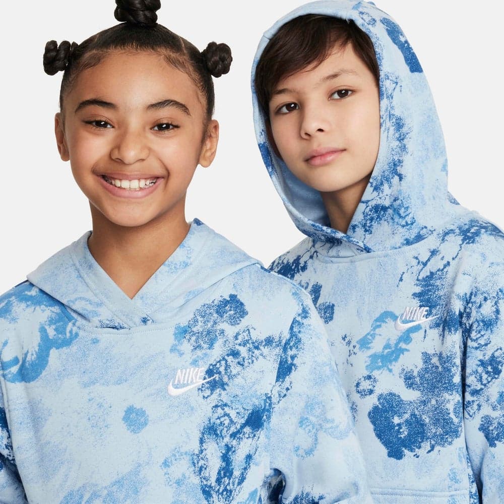 Kids' Club Fleece Floral Hoodie - Image 1