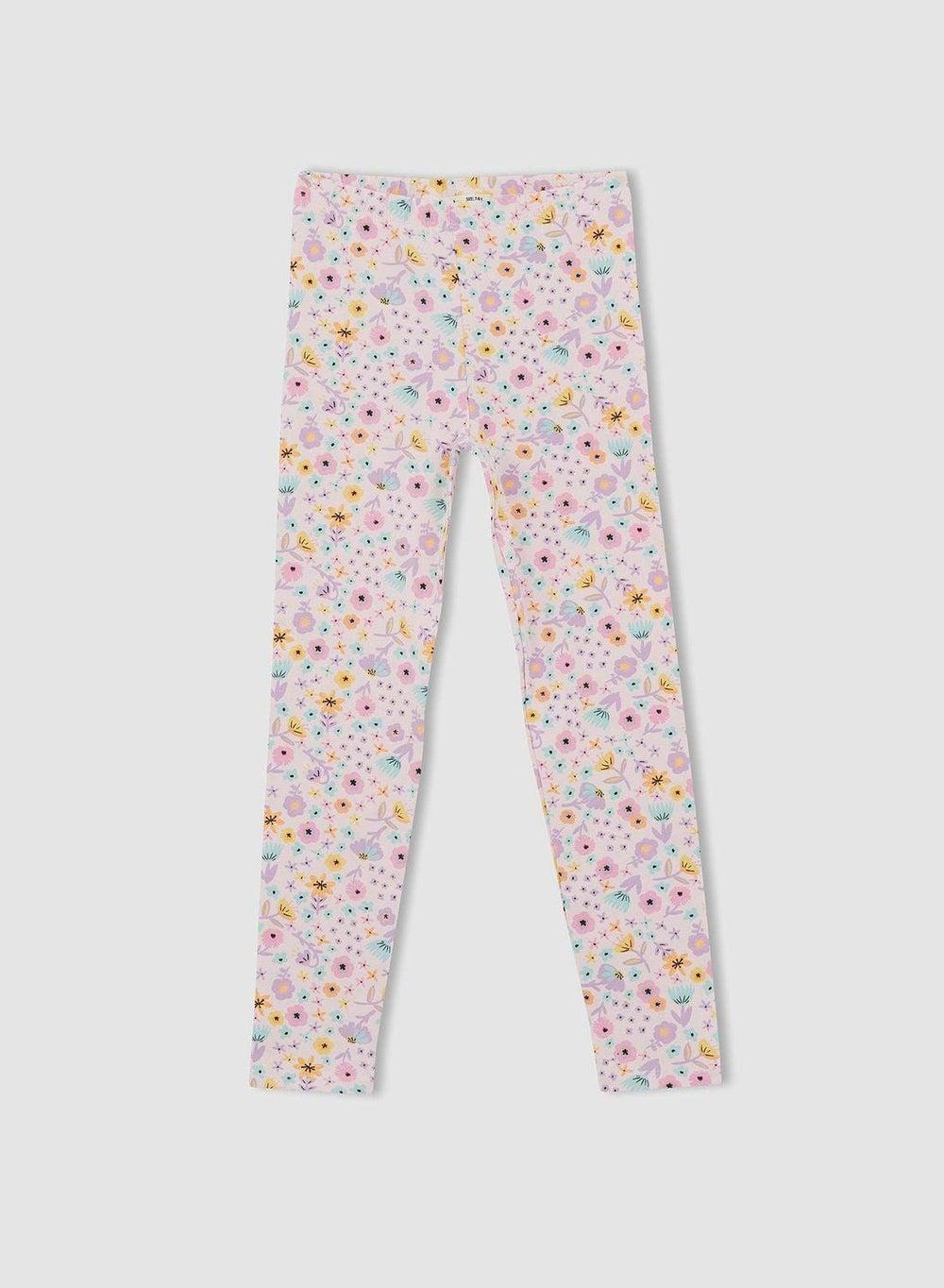 Girls Mickey Mouse Cotton Pyjama Set - Image 1