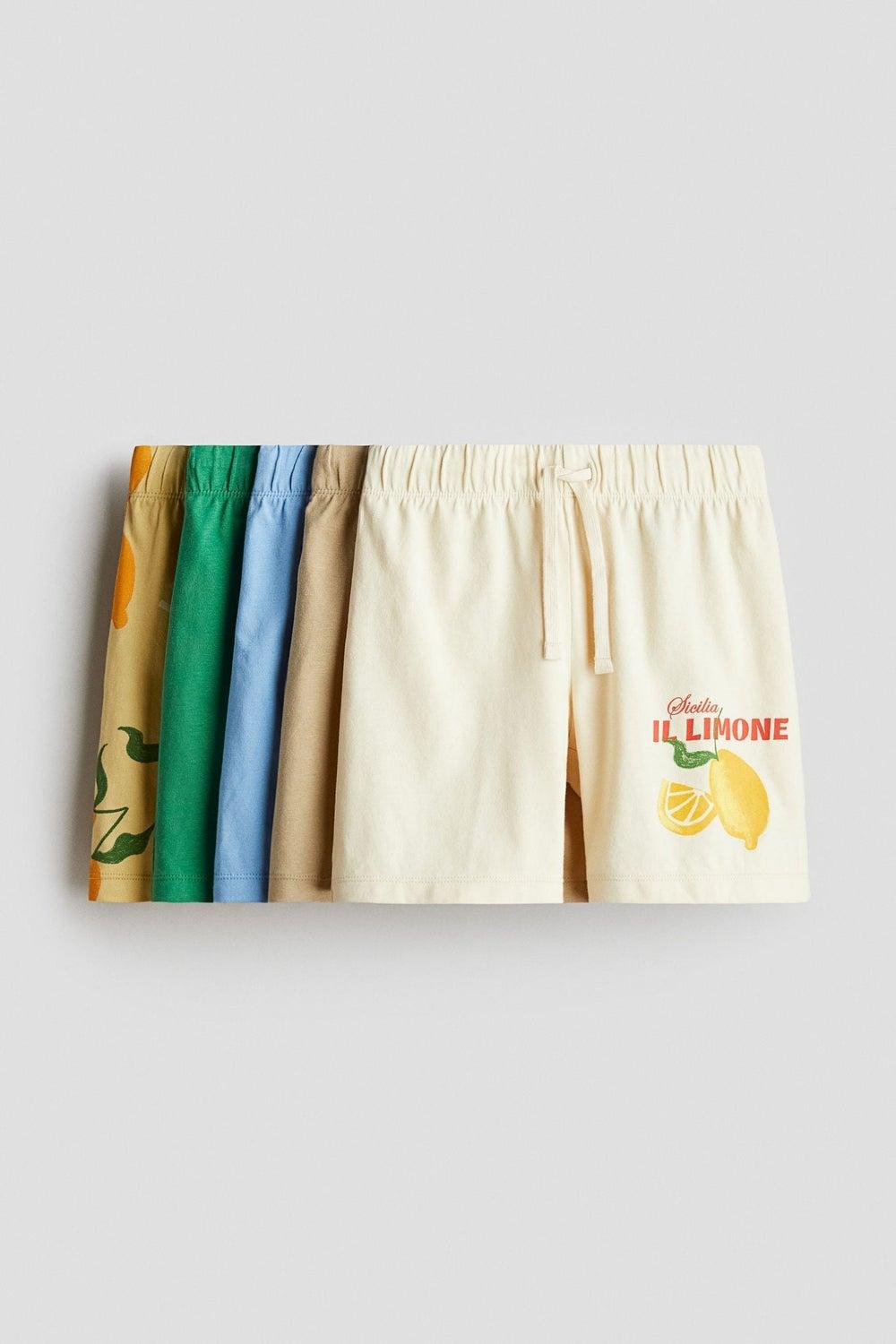 5-Pack Cotton Jersey Pull-On Boys Shorts - Image 1