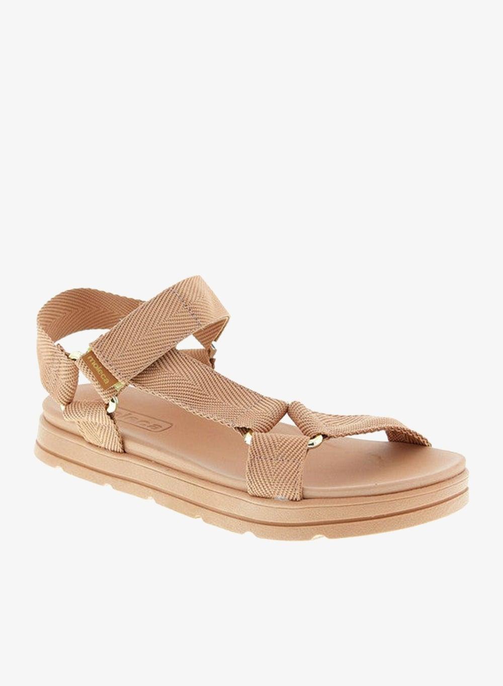 Nude Slingback Sandals – Stylish Support Women’s Flats - Image 1