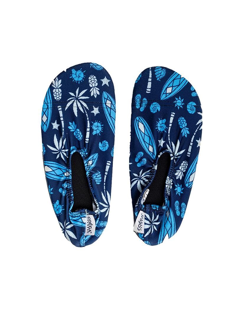 COEGA Boys Pool Shoes Navy Blue Surf Slip-On - Image 1