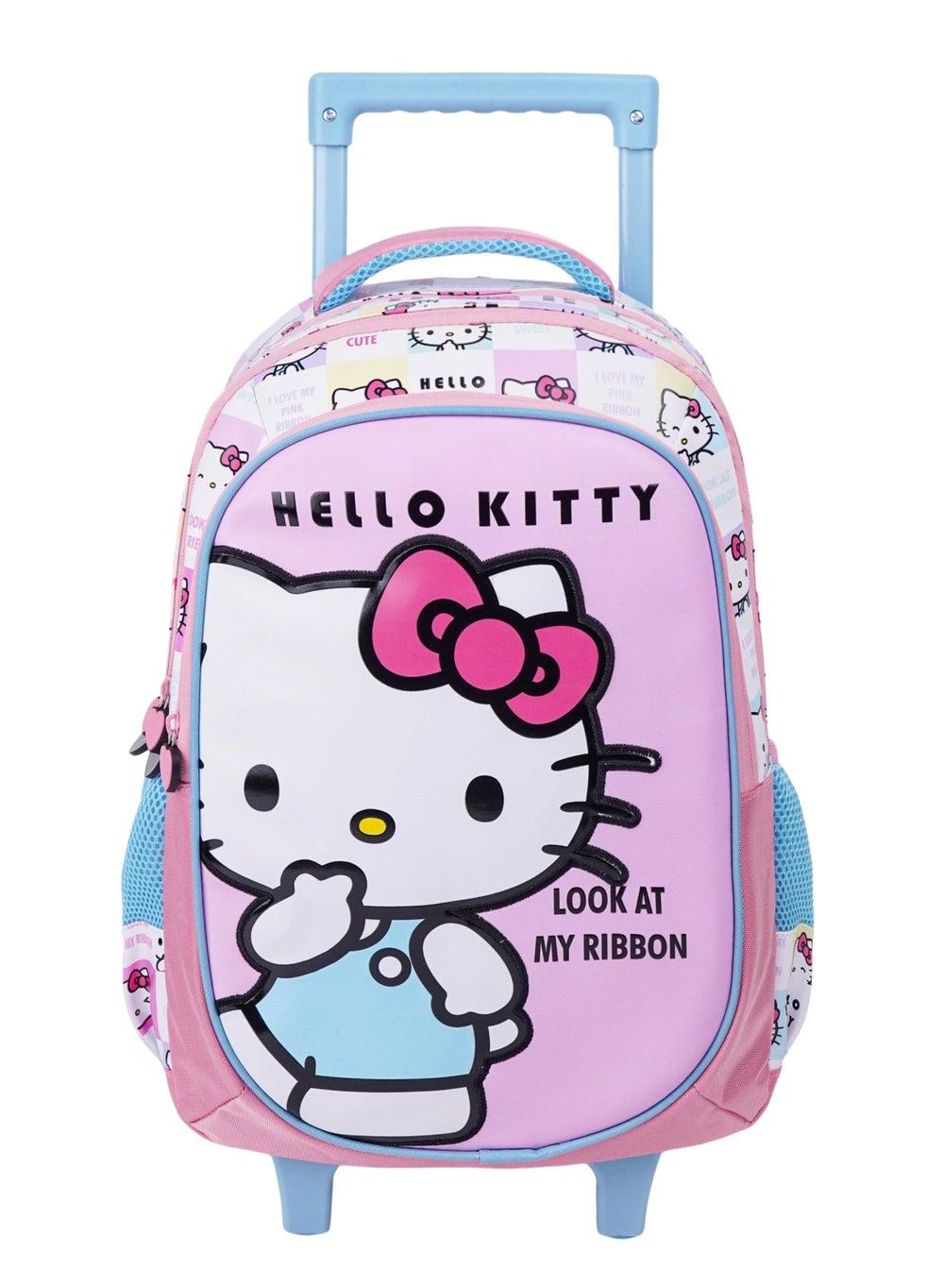 Hello Kitty Look At My Ribbon 16" Trolley Backpack - Image 1