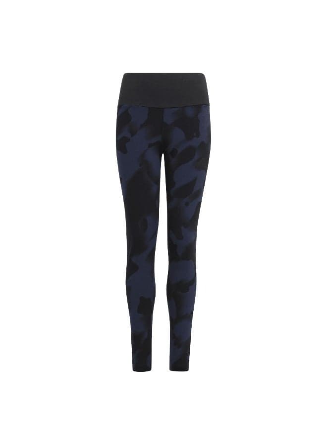 Jg Fi Aop7/8 Le Black Girls Training Leggings - Image 1