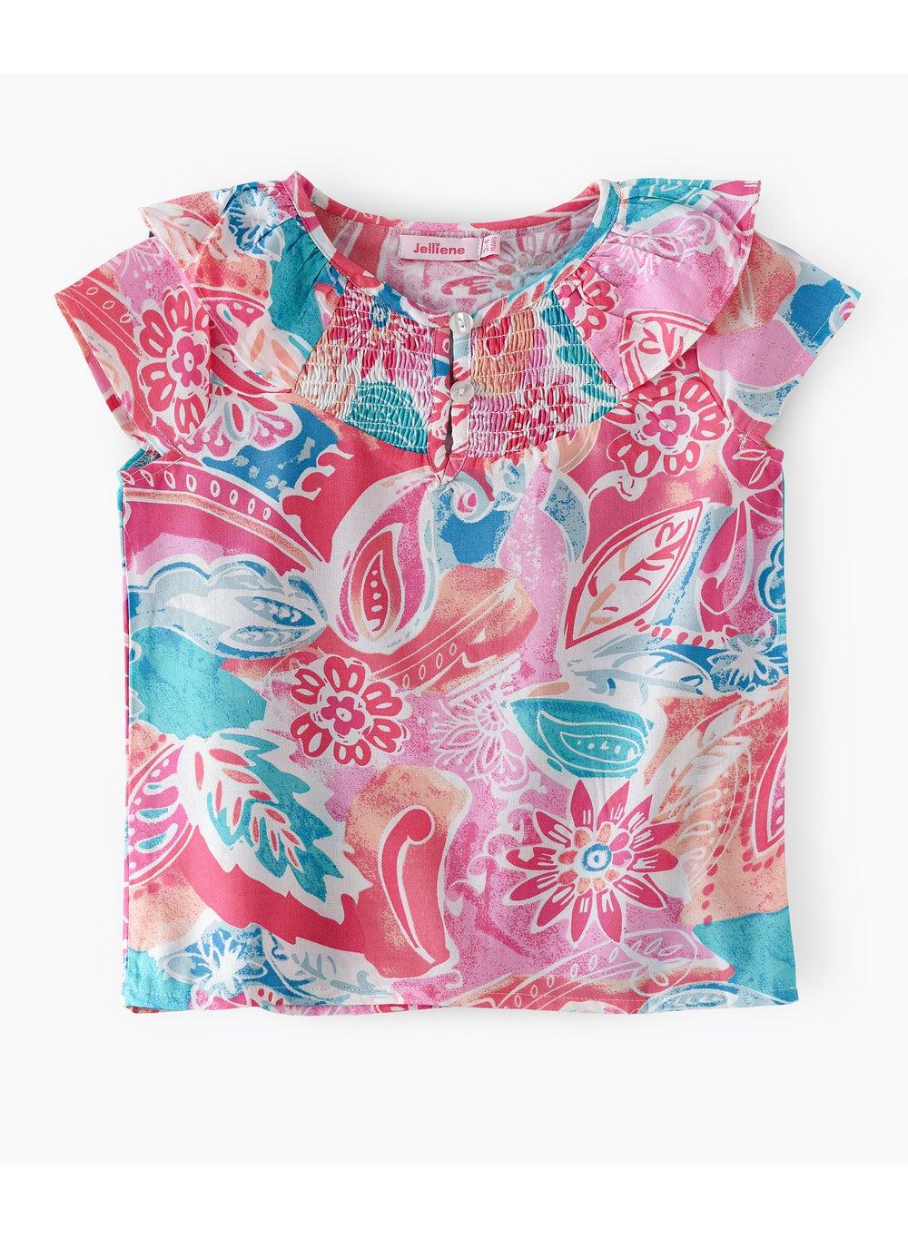 Blooming Beauty Girls Breezy Blouse Lptd 04 - Image 1